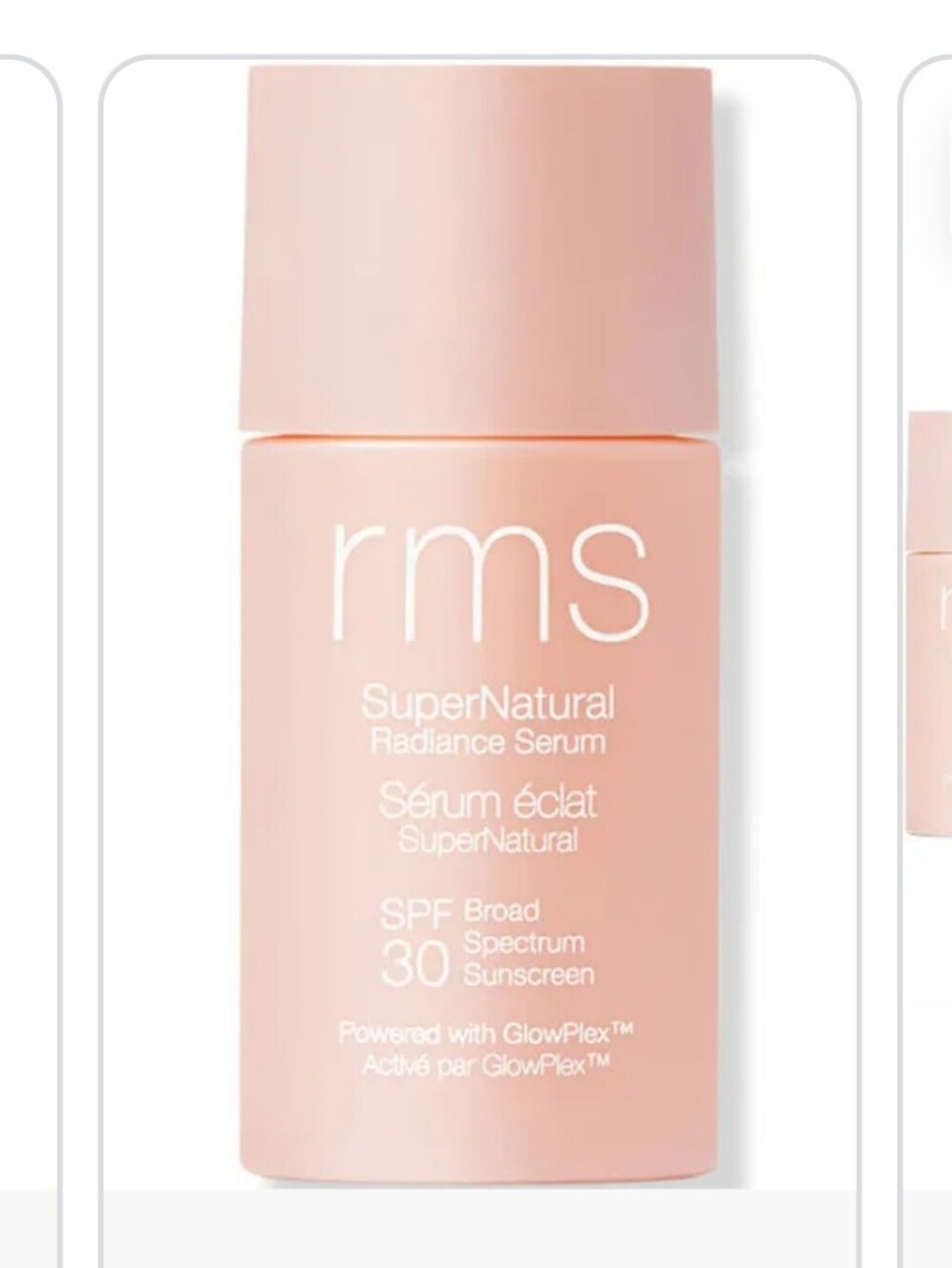RMS Supernatural Radience Serum Light Aura MSRP $49